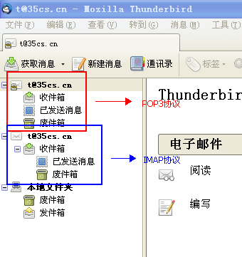 Thunderbird 14.0（雷鸟）客户端设置